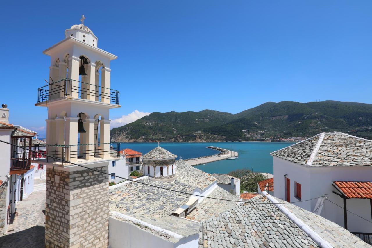 Skopelos House In Castle Panormos  Exteriör bild