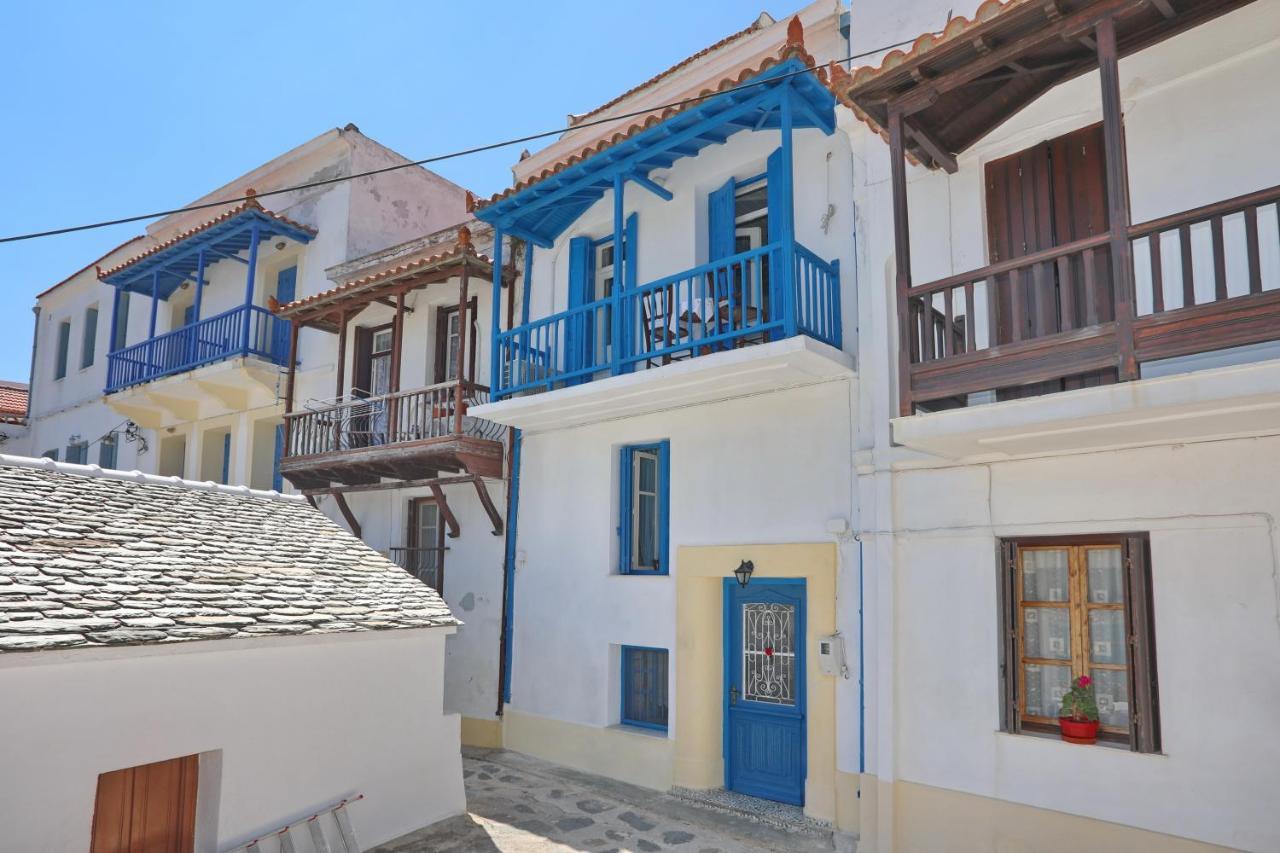 Skopelos House In Castle Panormos  Exteriör bild