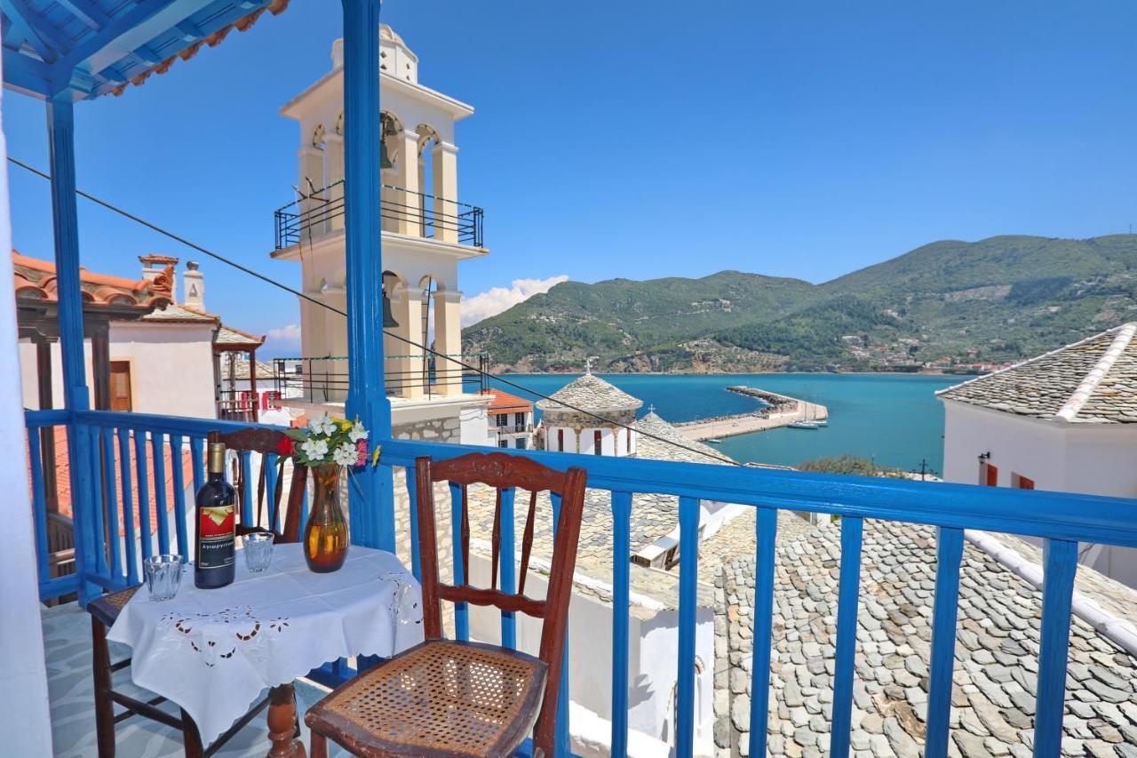 Skopelos House In Castle Panormos  Exteriör bild